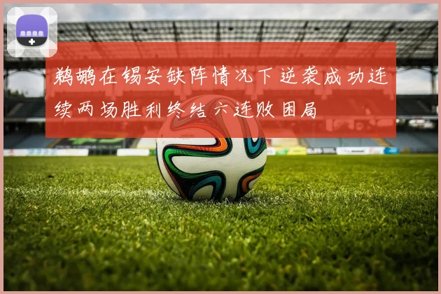 鹈鹕在锡安缺阵情况下逆袭成功连续两场胜利终结六连败困局