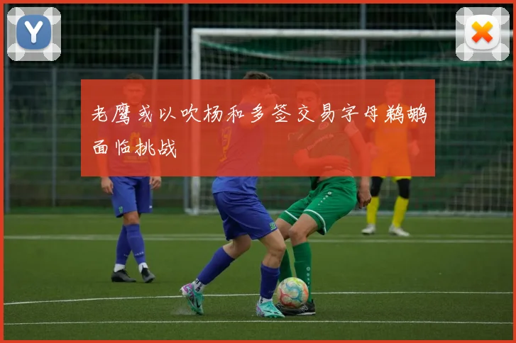 老鹰或以吹杨和多签交易字母鹈鹕面临挑战