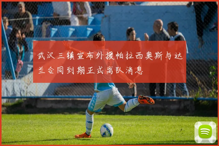 武汉三镇宣布外援帕拉西奥斯与达兰合同到期正式离队消息